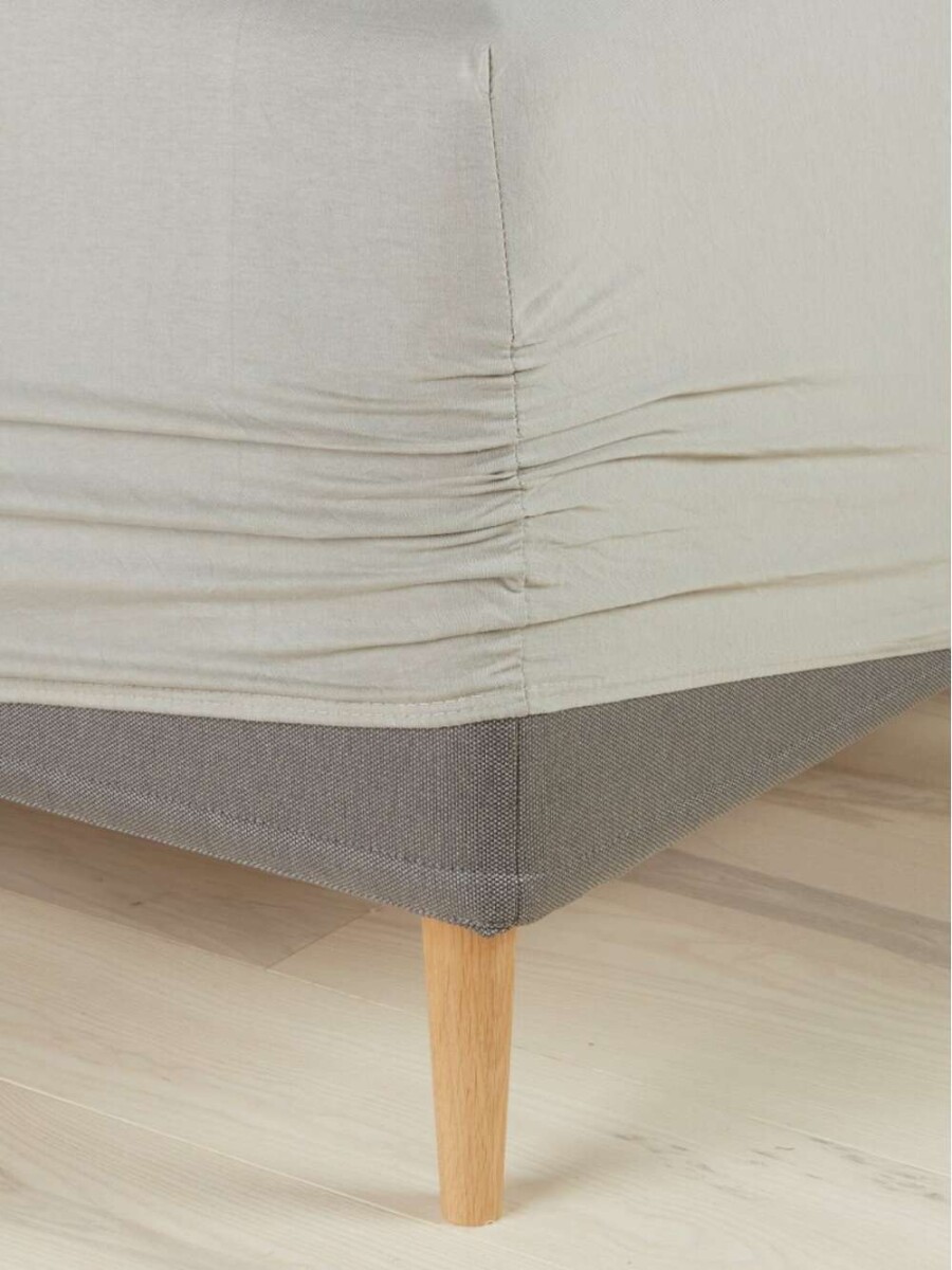 Sabana Bajera Jersey Jette 150X200X35 - Beige 