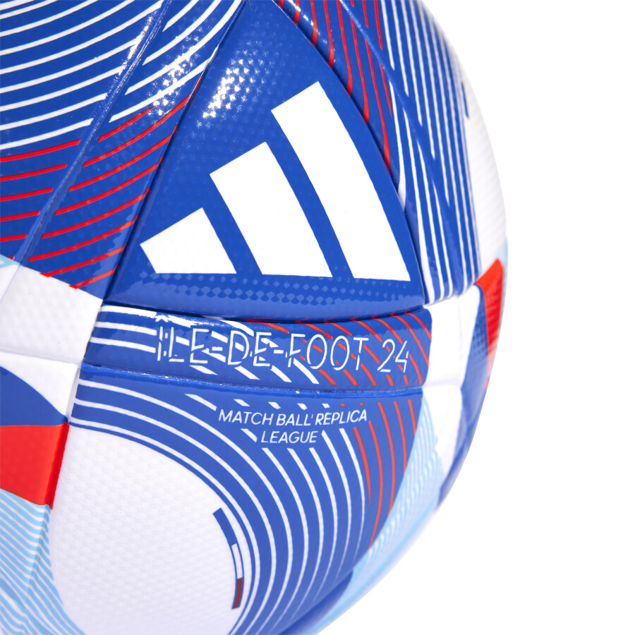 Pelota Adidas Olympics S24 Blanco - Rojo - Azul