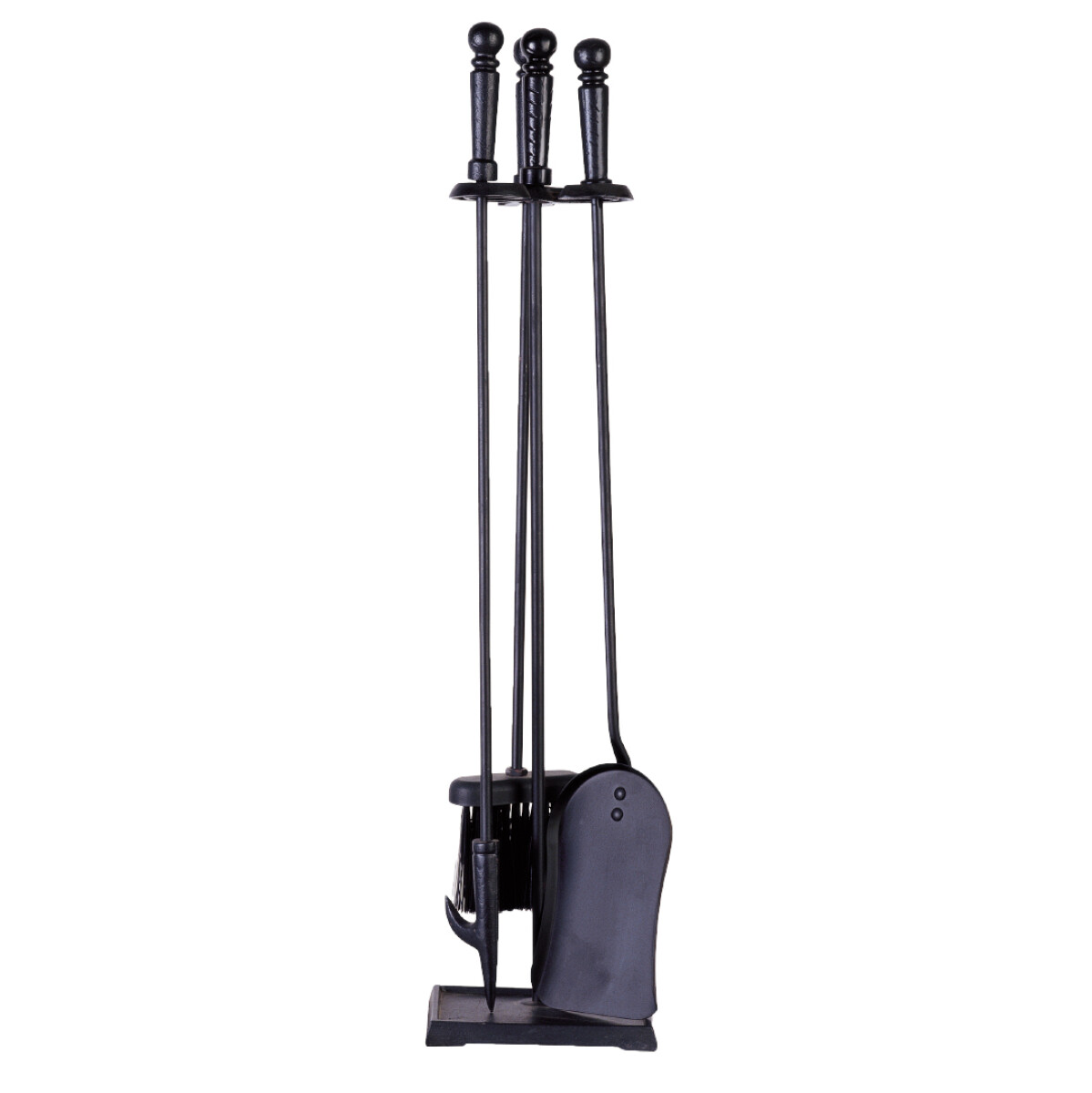 JUEGO ATIZADOR 5 PZAS NEGRO BASE RECT AG69 (7B) KASSEL ++ - N/a 