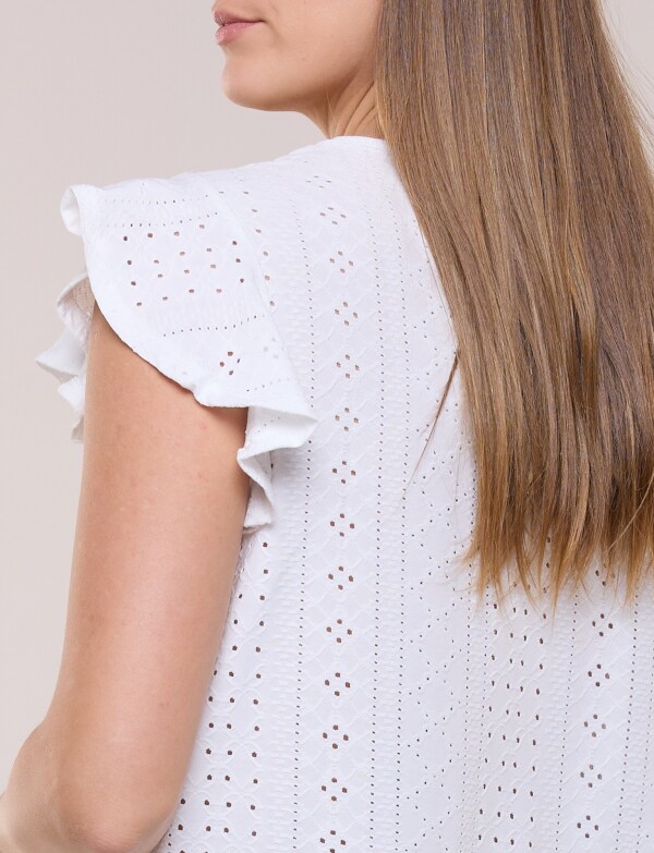 Blusa Broderie CRUDO