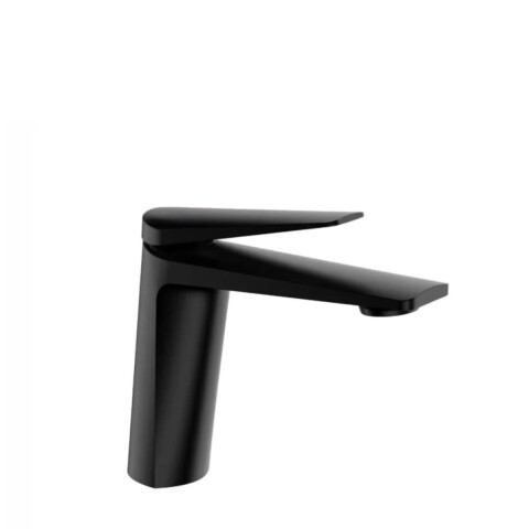 Grifería de lavatorio Monocomando de mesada Chronos negro mate Grifería De Lavatorio Monocomando De Mesada Chronos Negro Mate