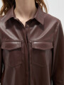 Sobrecamisa Nawah Chocolate