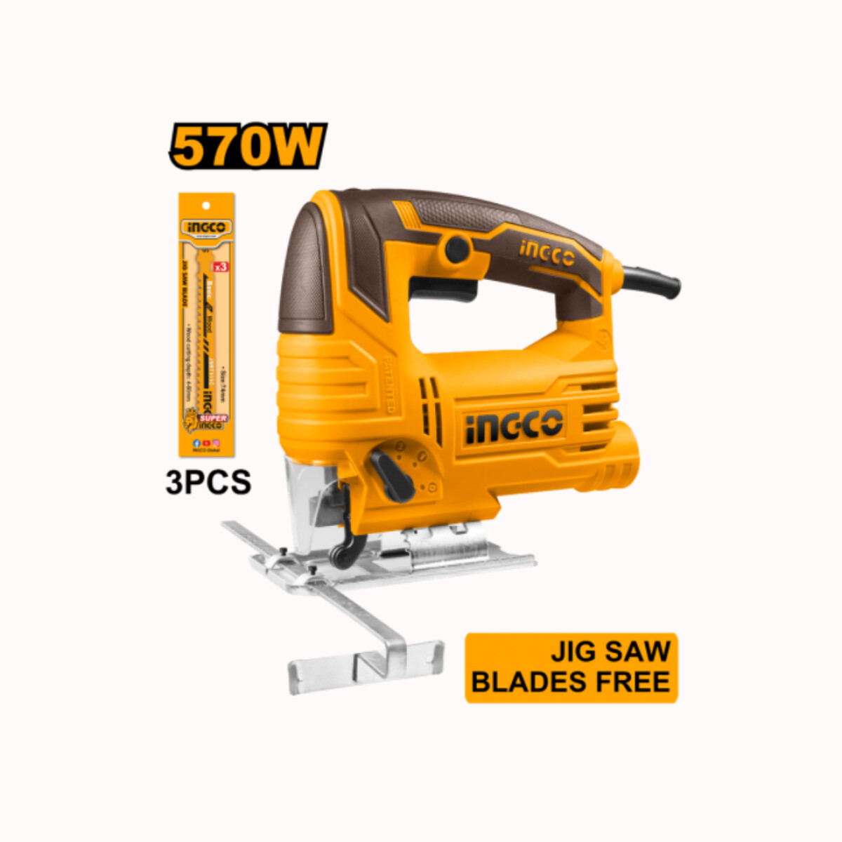 Sierra Caladora INGCO JS57028 - 570W 