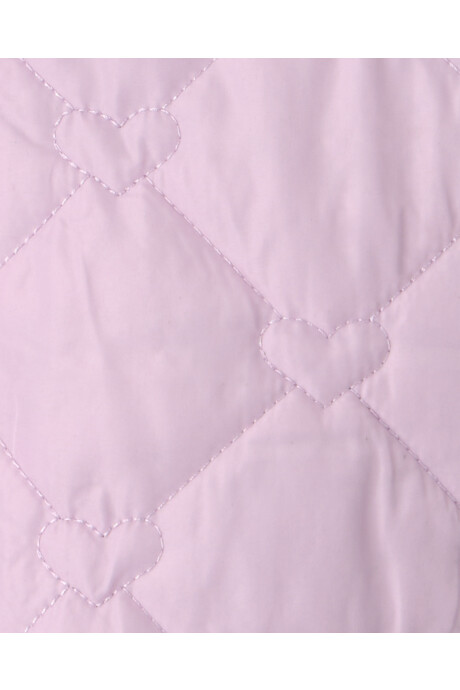 Campera resistente al agua, lila, diseño corazones Sin color