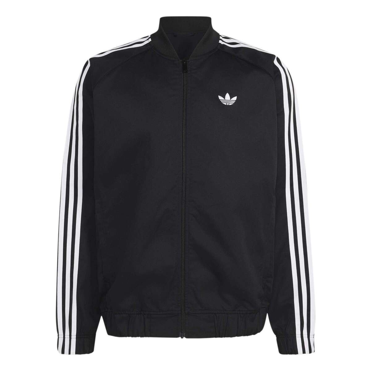 Campera De Hombre Sst Adicolor De Sarga De Algodón - Negro 