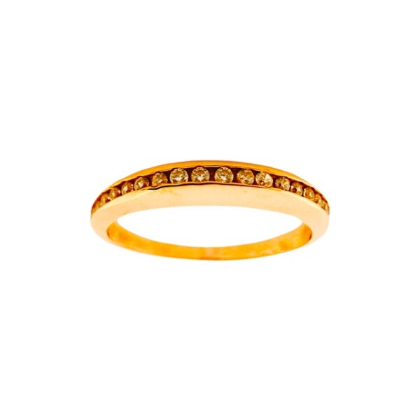 Anillo-Oro bajo-Piedra zirconia-AN8016 conpiedra