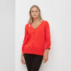 Cardigan Botones Nacarados ROJO