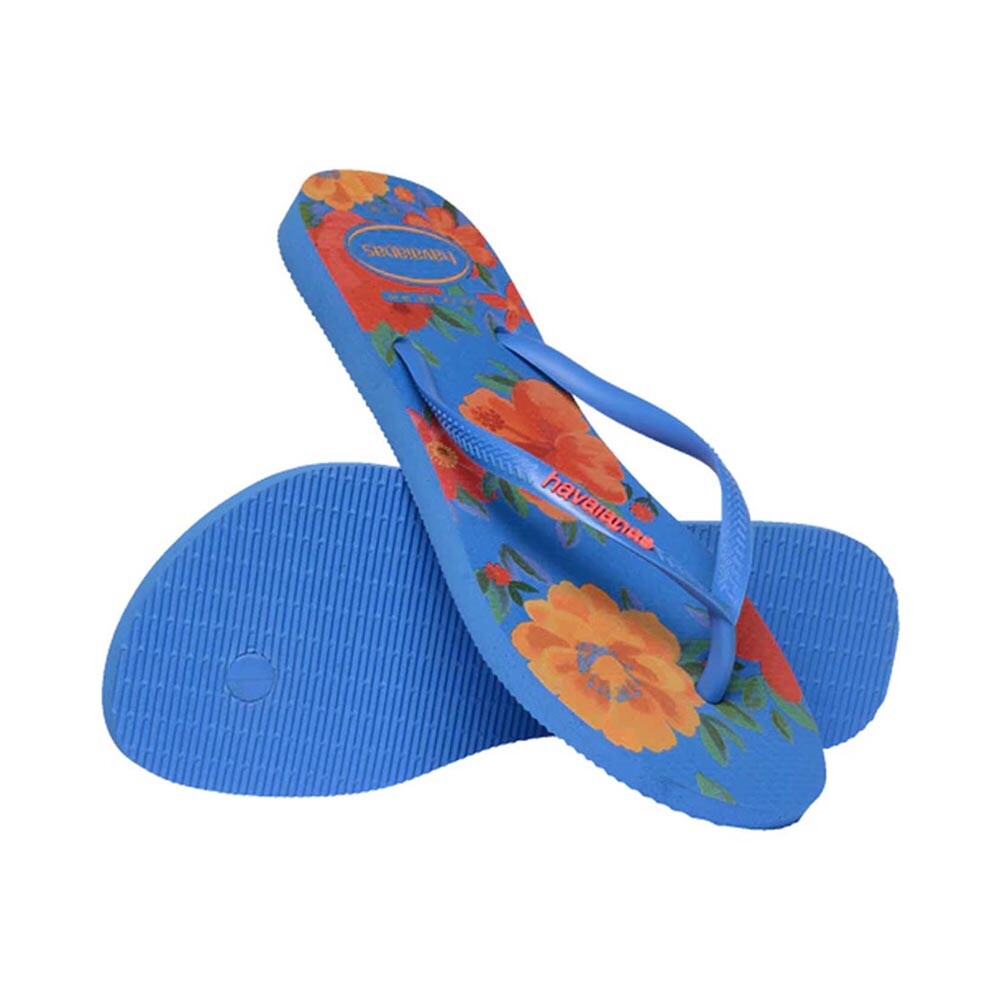 Sandalias Havaianas Slim Summer Bliss Mujer Lieno De Colores