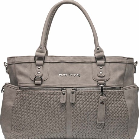 Bolso maternal ecocuero monaco taupe Bolso maternal ecocuero monaco taupe