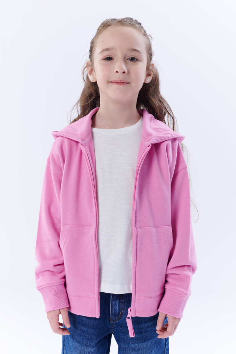 Campera Deportiva fucsia