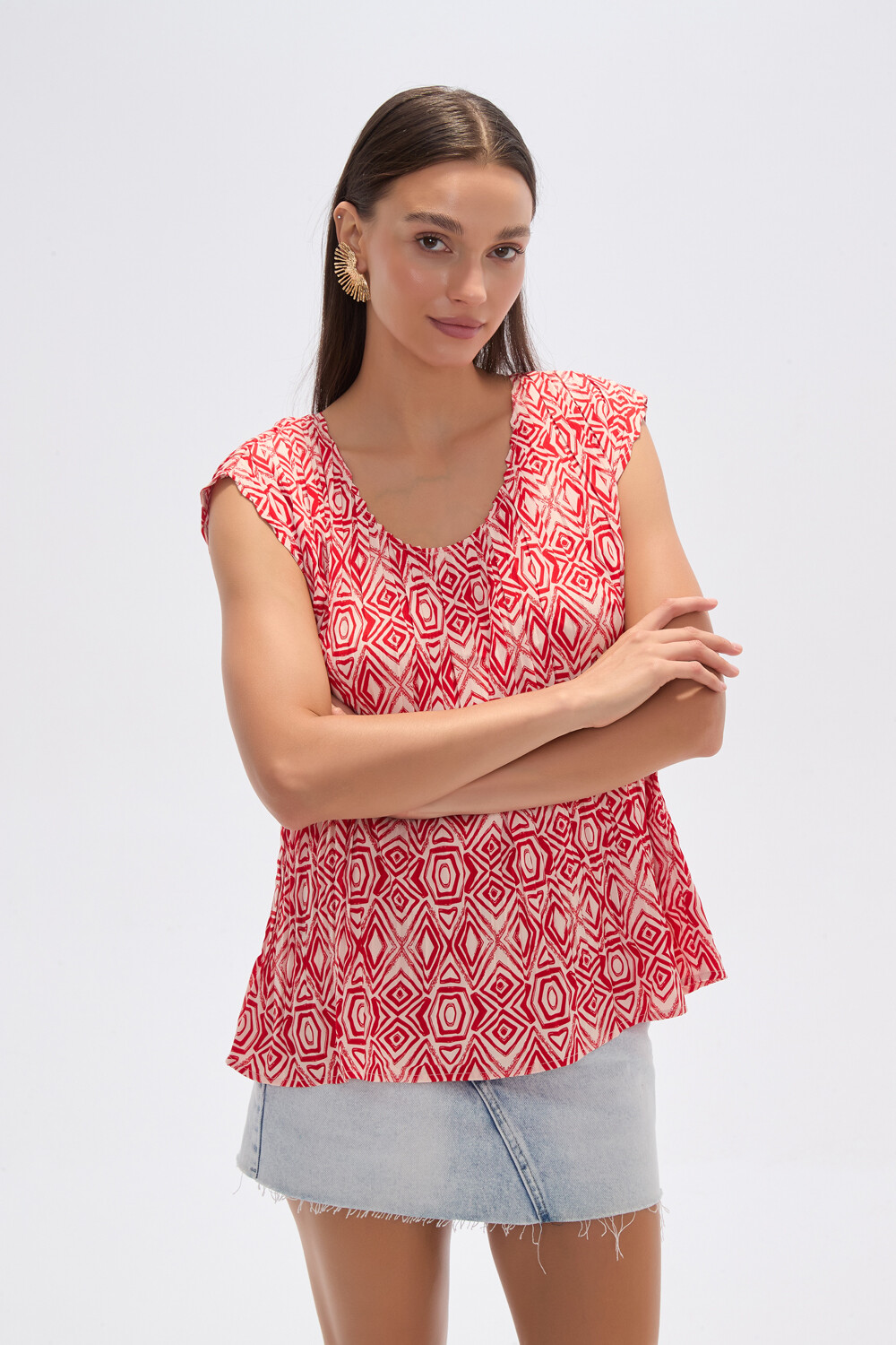 Blusa Isenic Estampado 1