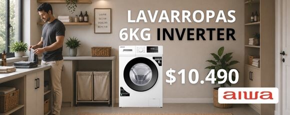 LAVARROPAS AIWA 6KG