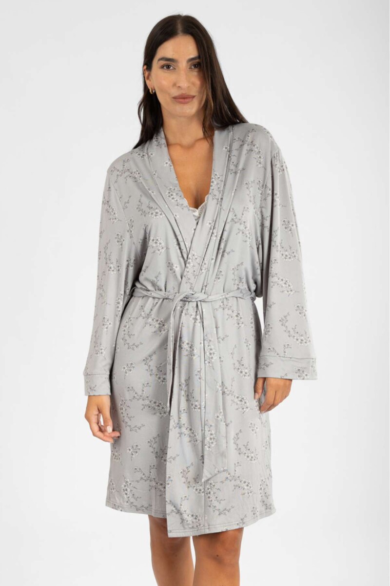 Bata blossom yummy - Gris 