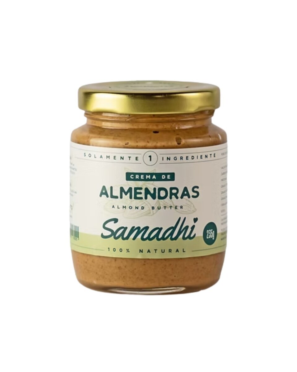 Crema de Almendras 190gs Samadhi 