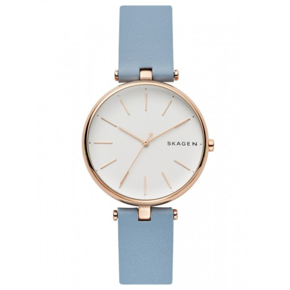 Reloj Skagen Clasico Cuero Celeste 