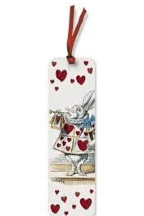 MARCADOR PAGINA GARDNERS THE WHITE RABBIT MARCADOR PAGINA GARDNERS THE WHITE RABBIT