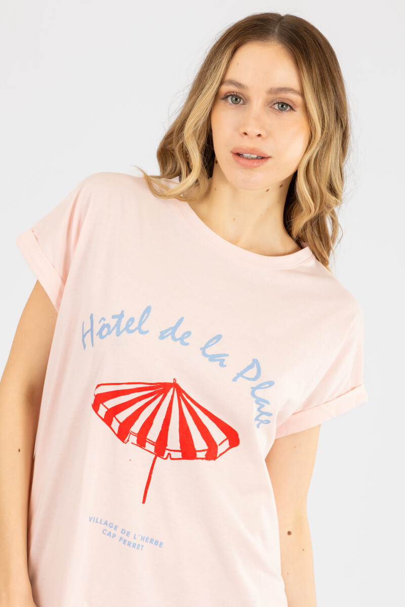 HOTEL PLAGE DRESS ROSADO