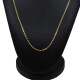 Cadena Forcet En Oro 18K Largo 60 cm Cadena Forcet En Oro 18K Largo 60 cm