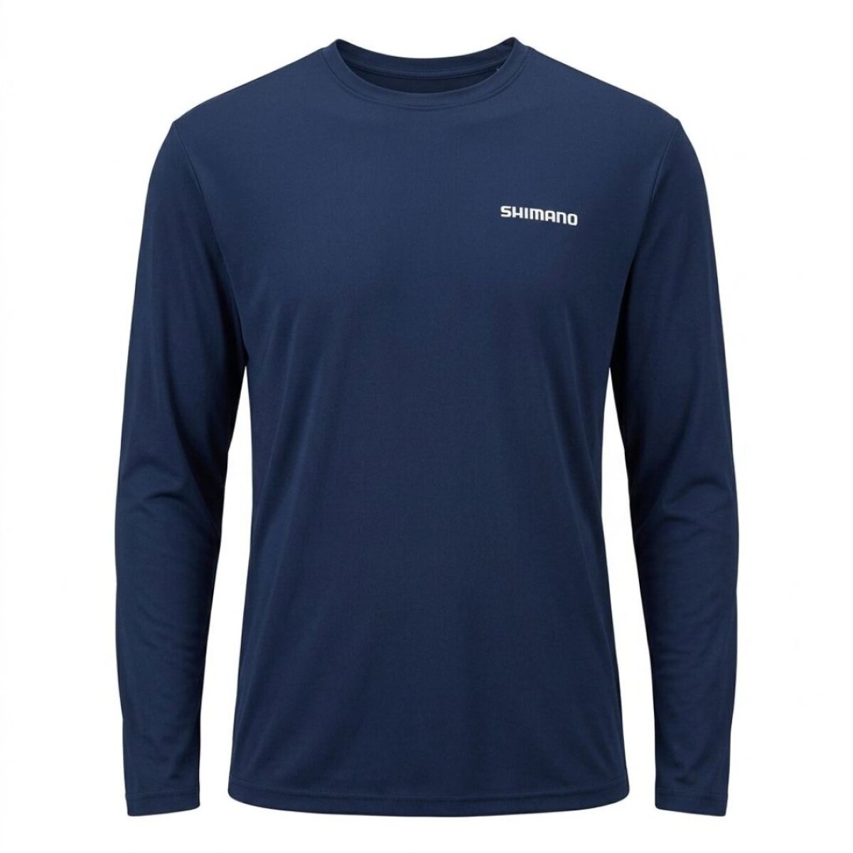 Remera Buzo Shimano Tech Tee Filtro Uv Manga Larga - Azul 