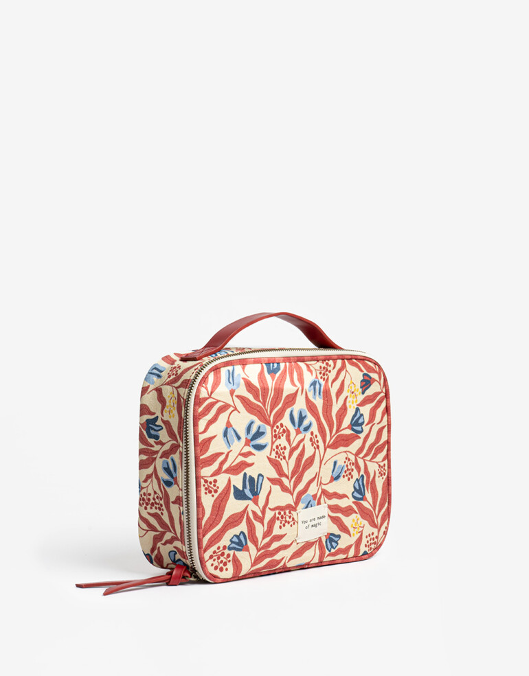 Porta Cosméticos Navidad Portacosméticos Regalable - Rojo Medio