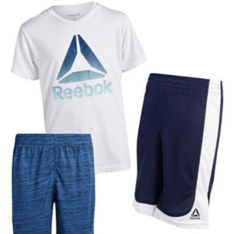 Conjunto Deportivo 3 Piezas Para Niños Reebok Blanco