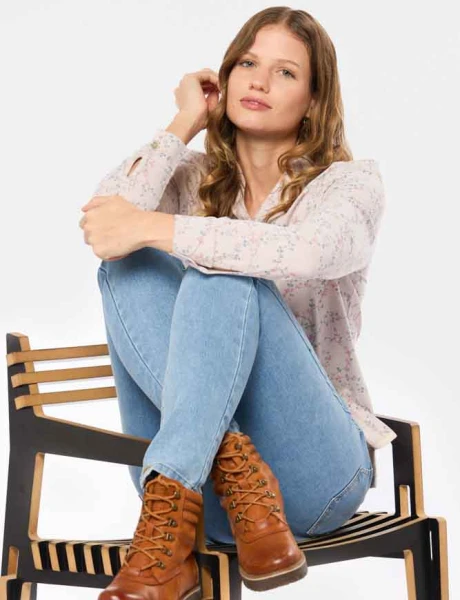 BOTA CUERO Marron