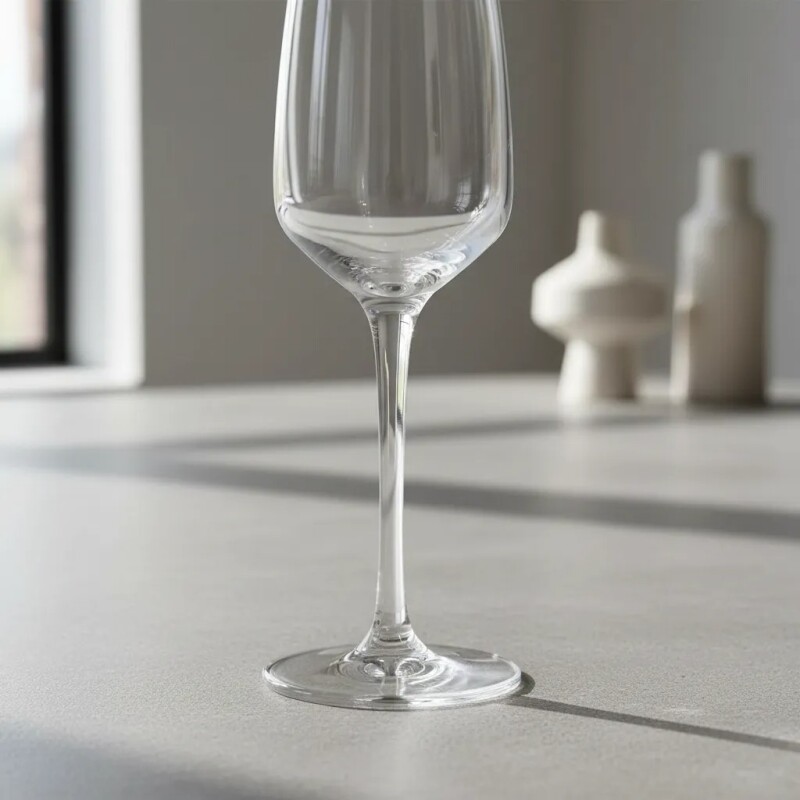 SET 6 COPAS VIDRIO FLAUTA 230ml. X-HG6305 SET 6 COPAS VIDRIO FLAUTA 230ml. X-HG6305