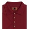 Remera tipo polo dama bagual BORDO
