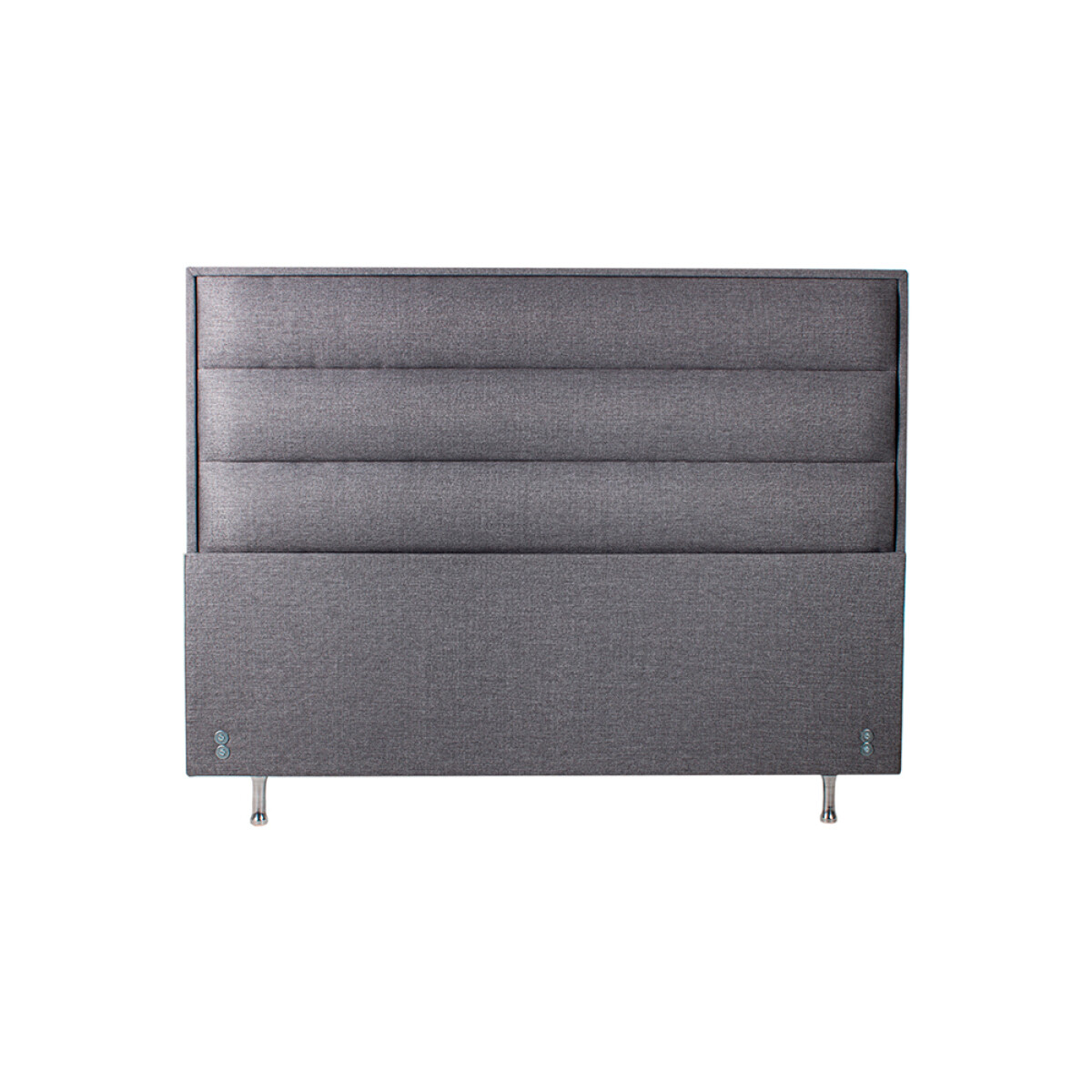 Cabecera Wave 1 Plaza Y Media 110 x 127 cm - Curvin Negro 
