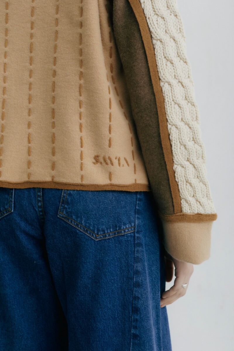 CHAQUETA MENA Latte