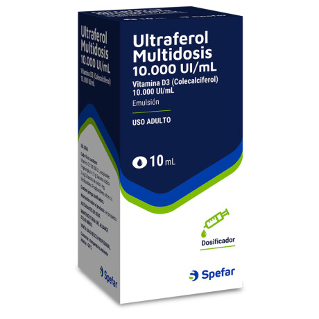 Ultraferol MultidosisD3 10.000 UI/ml 10ml Ultraferol MultidosisD3 10.000 UI/ml 10ml