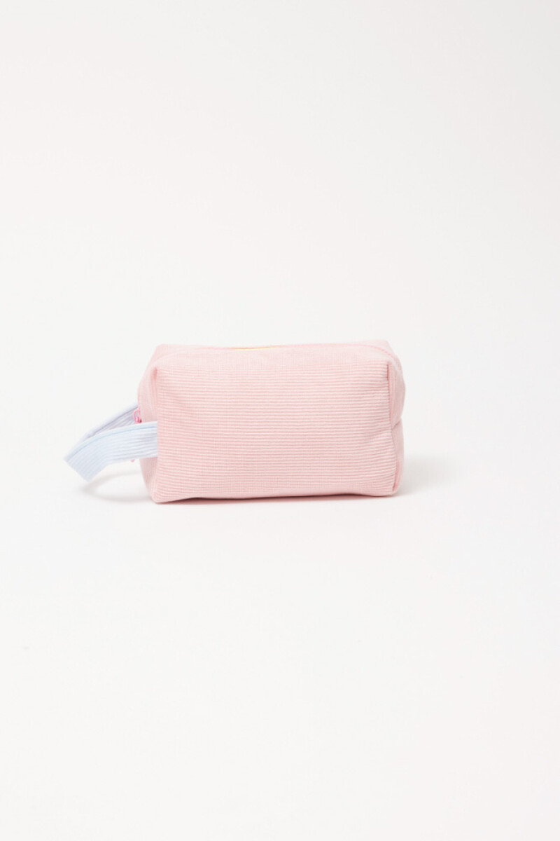 Cartuchera de pana - Rosa 