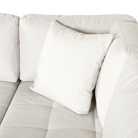 SOFÁ ESQUINERO MÁS DE 4 CUERPOS TELA NATURAL-BEIGE CONNECT II BEIGE