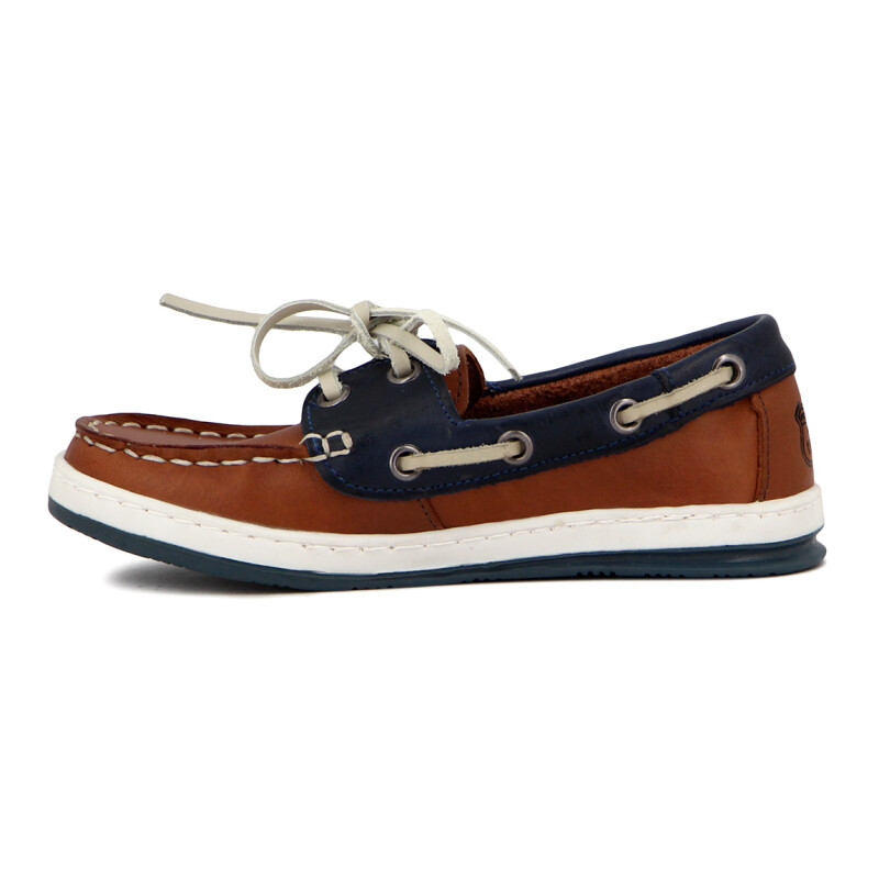 Starsax Nautico Niño Acordonado Combinado Tabaco-marino