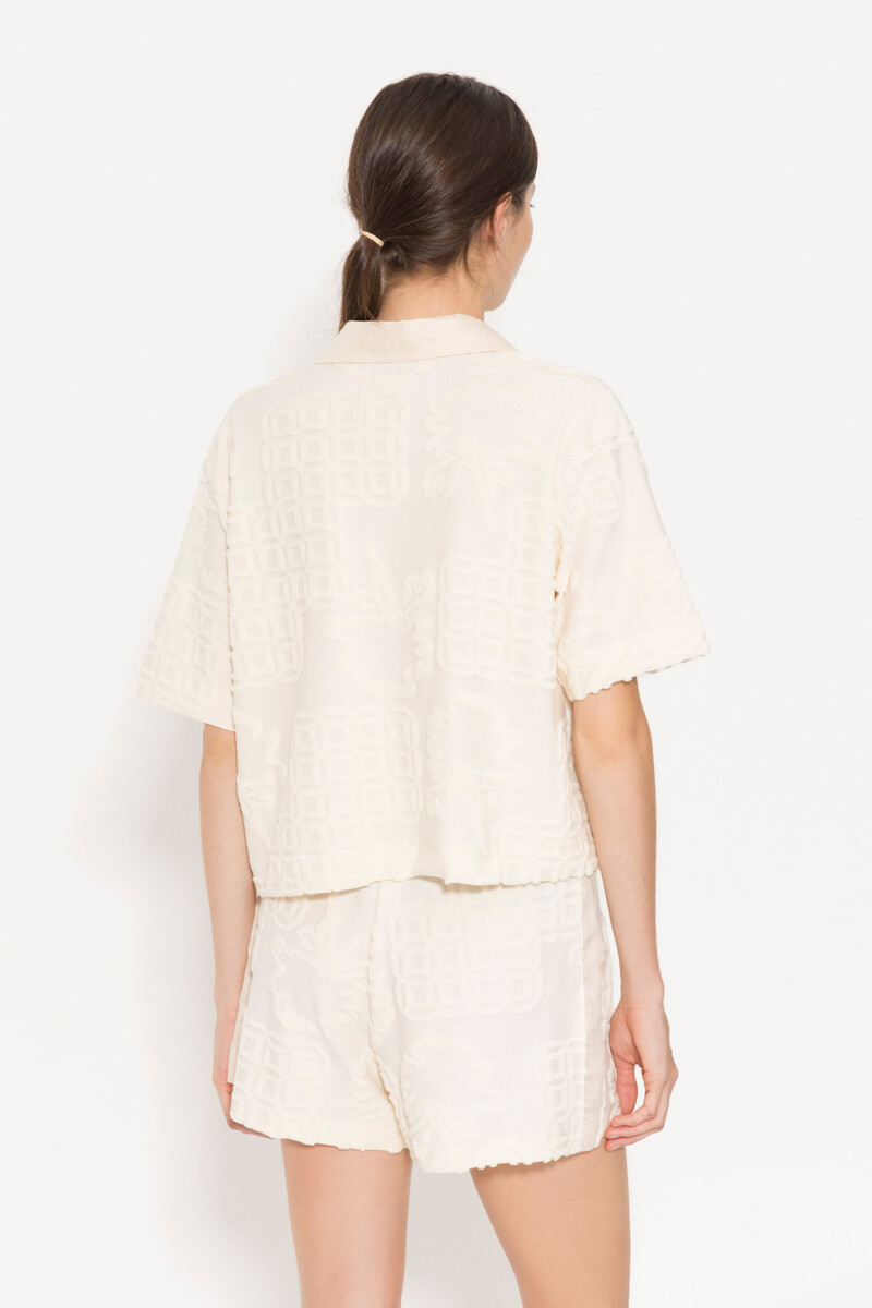 REMERA SANTORINI Beige