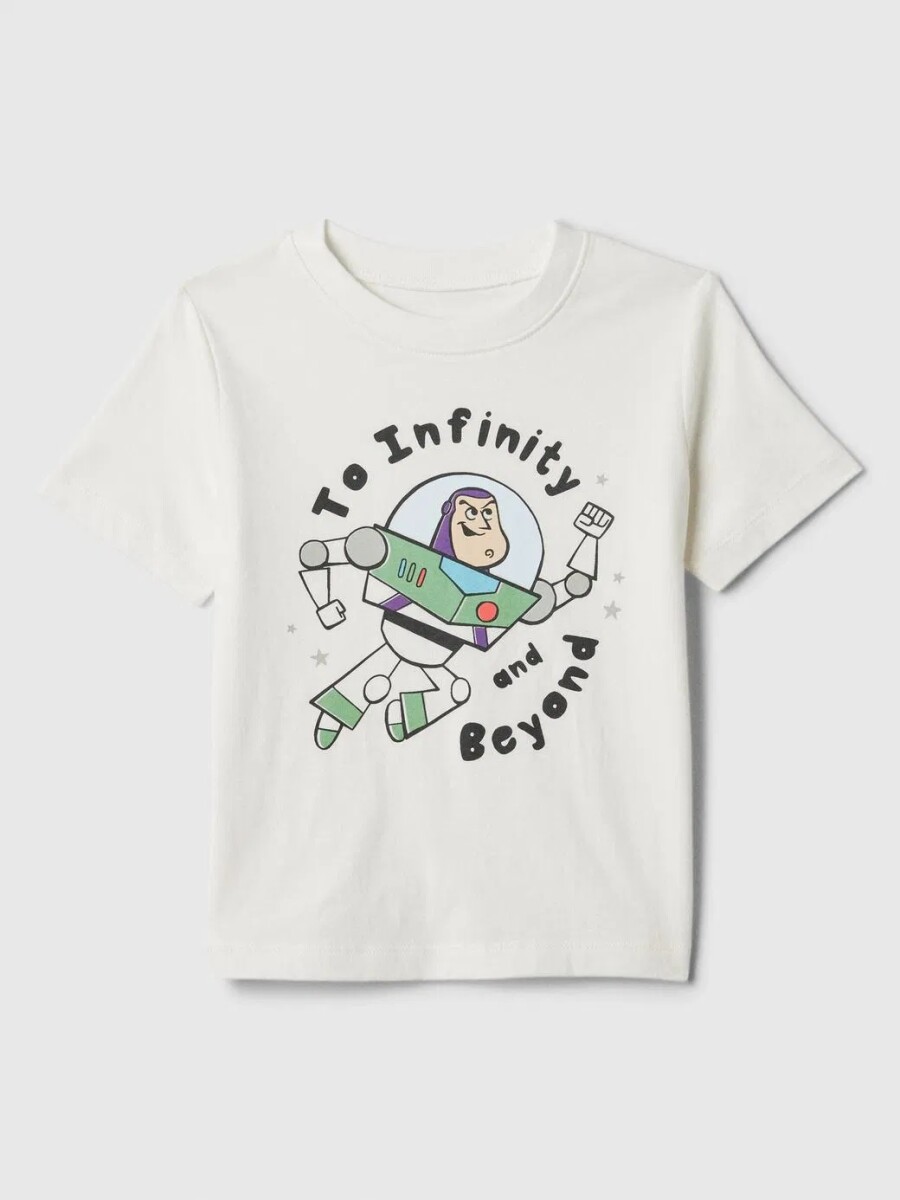 Remera Gràfico Manga Corta Toddler Niño - New Off White 