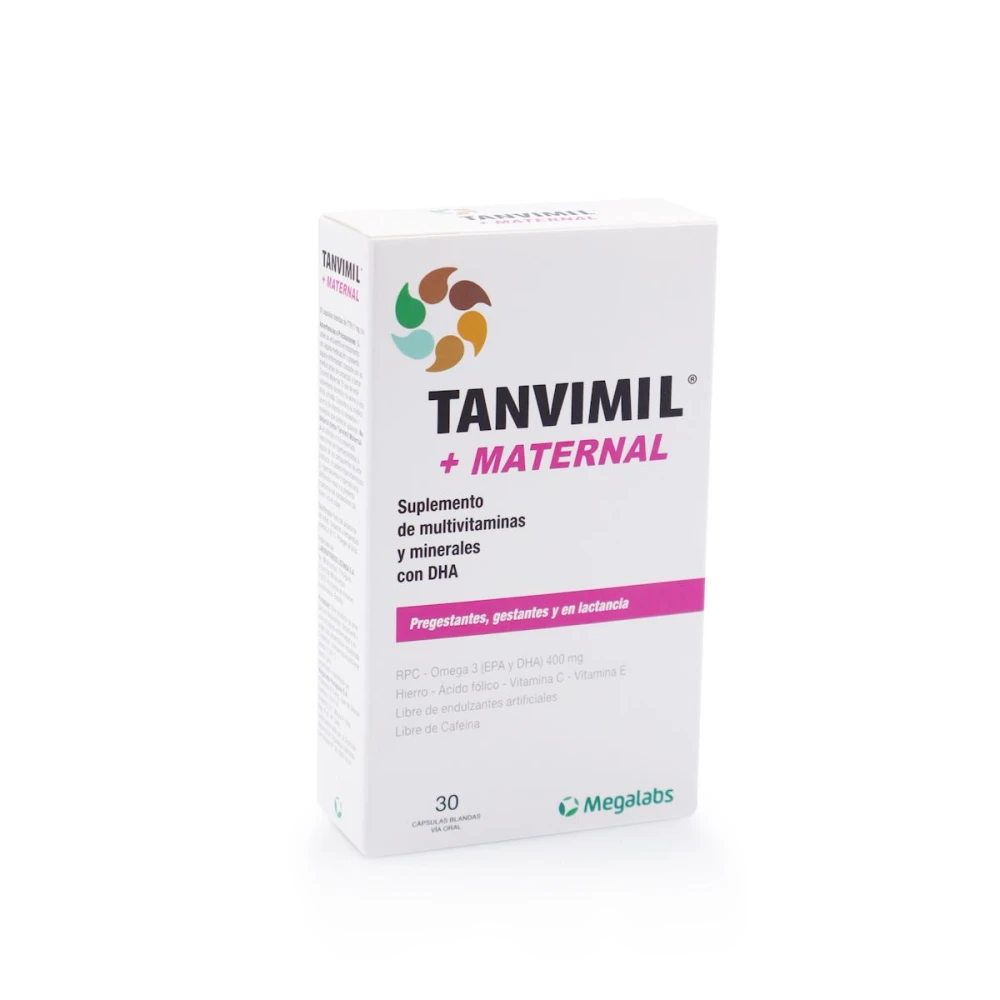 TANVIMIL + MATERNAL CJ X 30 CAPS.BLANDAS