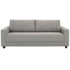 Sofa 3 cuerpos tela tramada gris con puntos negros y crudos. Sofa 3 cuerpos tela tramada gris con puntos negros y crudos.