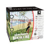 Ninja Line Cuerda de lujo Slackers 15 m con 9 obstáculos colgantes Ninja Line Cuerda de lujo Slackers 15 m con 9 obstáculos colgantes