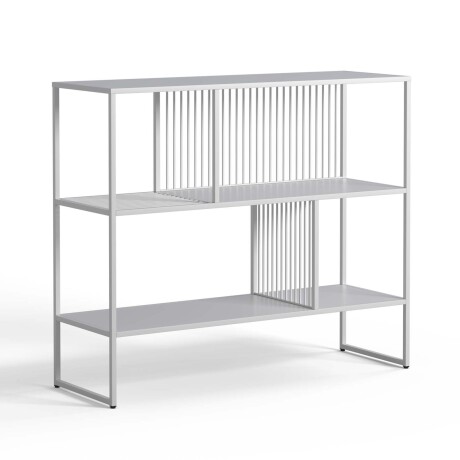 BIBLIOTECA METAL BLANCO OLIVIA