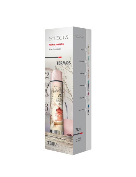 TERMO BALA 750ML ACERO INOXIDABLE DISEÑOS SELECTA TERMO BALA 750ML ACERO INOXIDABLE DISEÑOS SELECTA