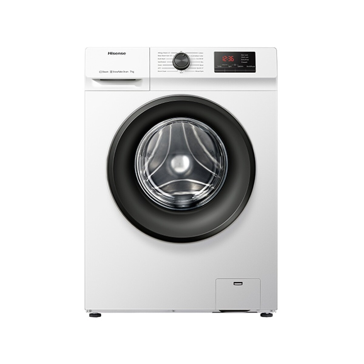 Lavarropa WFMC7010 7 KG Hisense WFVB7012W 