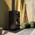 CALEFACTOR ALMERIA SEFIA CON HORNO + KIT DE CAÑOS (NEGROS) TECHO 1 PLANTA CALEFACTOR ALMERIA SEFIA CON HORNO + KIT DE CAÑOS (NEGROS) TECHO 1 PLANTA