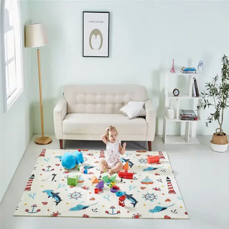 Alfombra Juego Bebé Antigolpes Plegable Reversible 180x150Cm Alfombra Juego Bebé Antigolpes Plegable Reversible 180x150cm