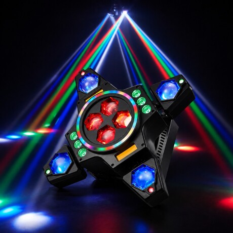 Efecto Led Pls Mh-24 Small Whirlinds 6 En 1 Efecto Led Pls Mh-24 Small Whirlinds 6 En 1