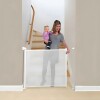 Puerta Flexible Lumax con Malla Retráctil de Seguridad Blanco