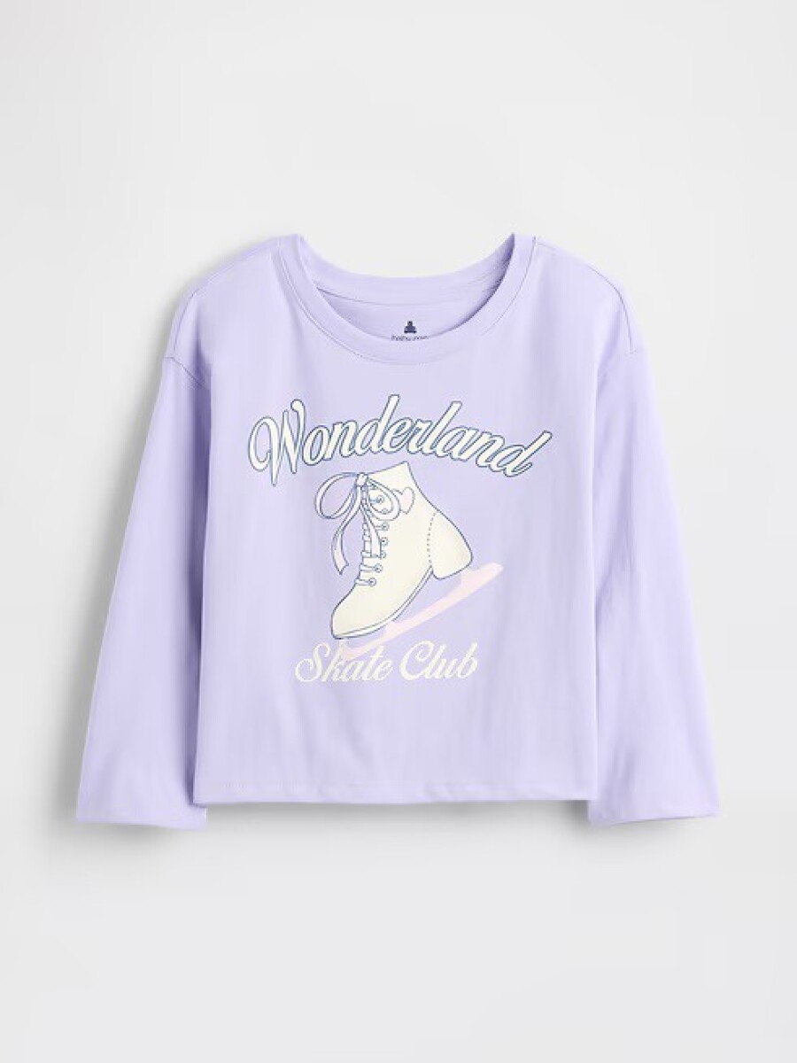 Remera Gráfico Toddler Niña - Orchid 207 