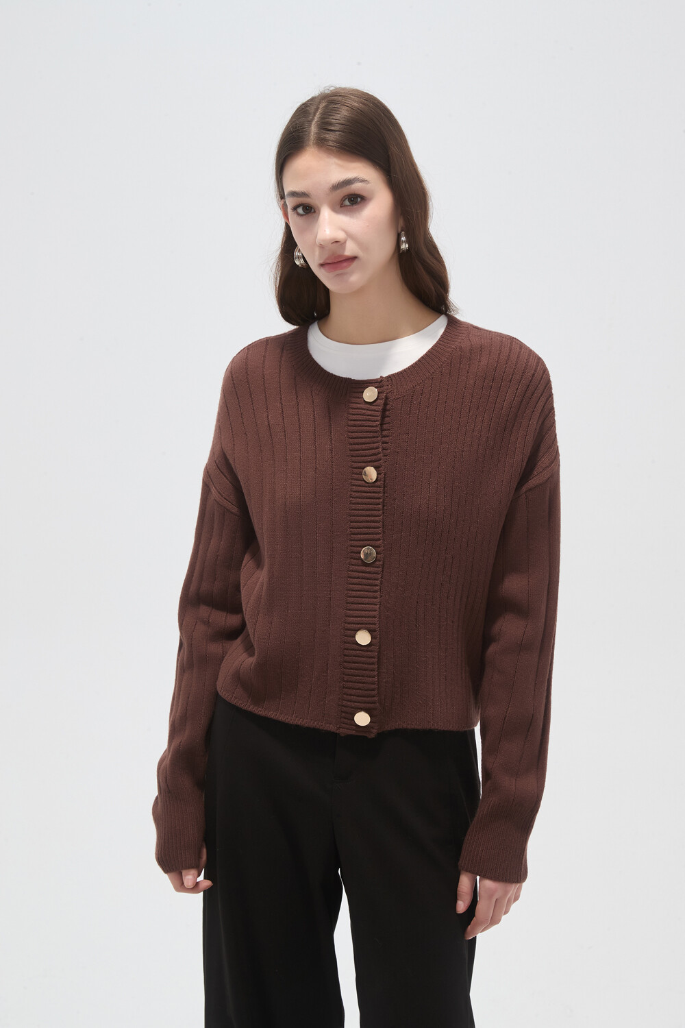 Cardigan Eloalia Chocolate