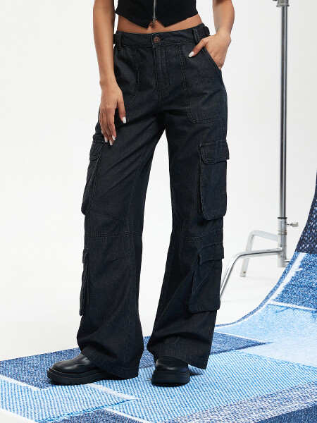 JEAN CORA CARGO NEGRO