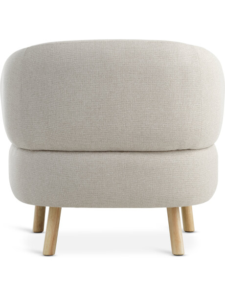 Butaca STADIL tela beige color roble Butaca STADIL tela beige color roble